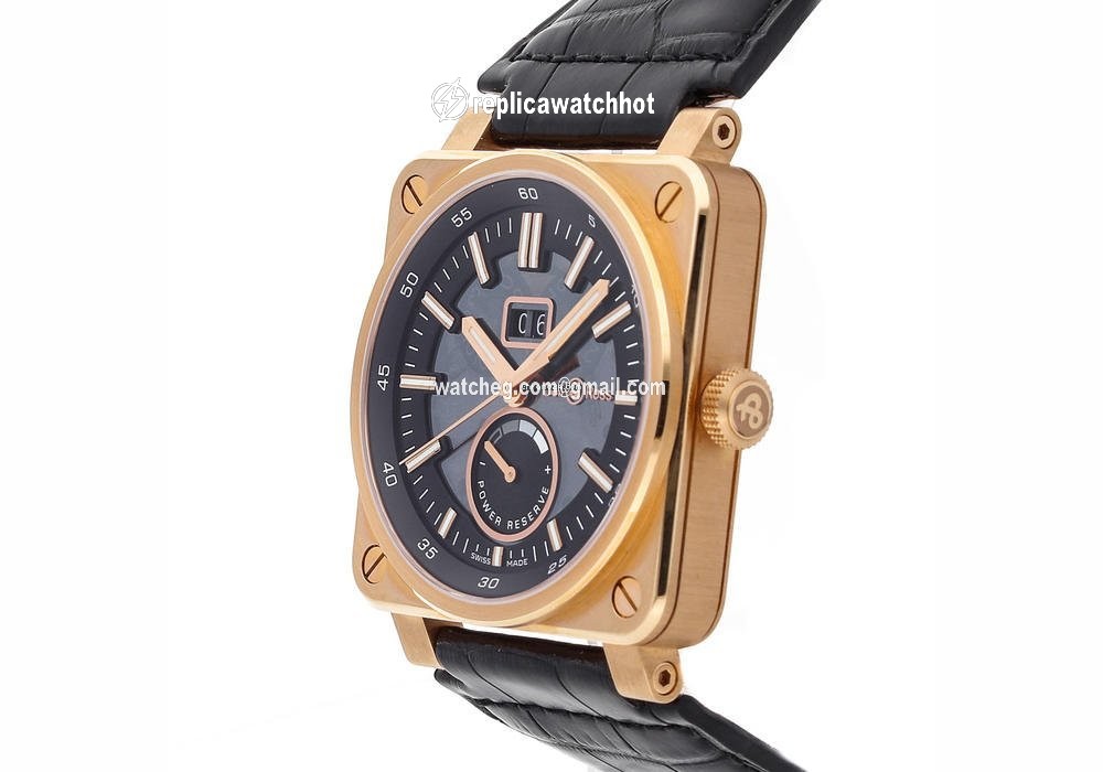 Bell & Ross BR 03-90 Grande Date et Reserve de Marche Mens watch Unisex Automatic Rose gold BR0390-PINKGOLD 2