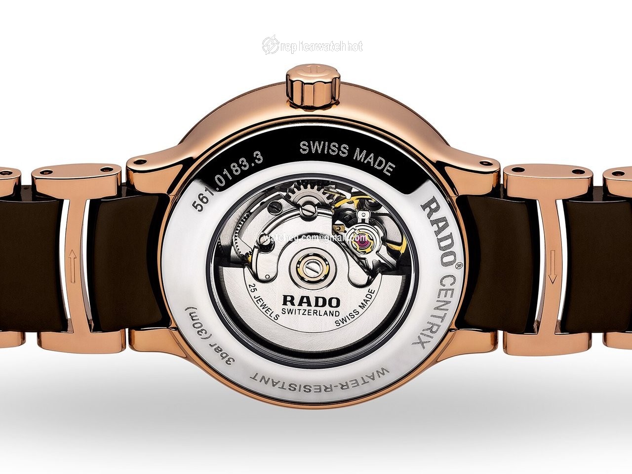 Rado Centrix Womens watch Automatic Steel R30183722 2