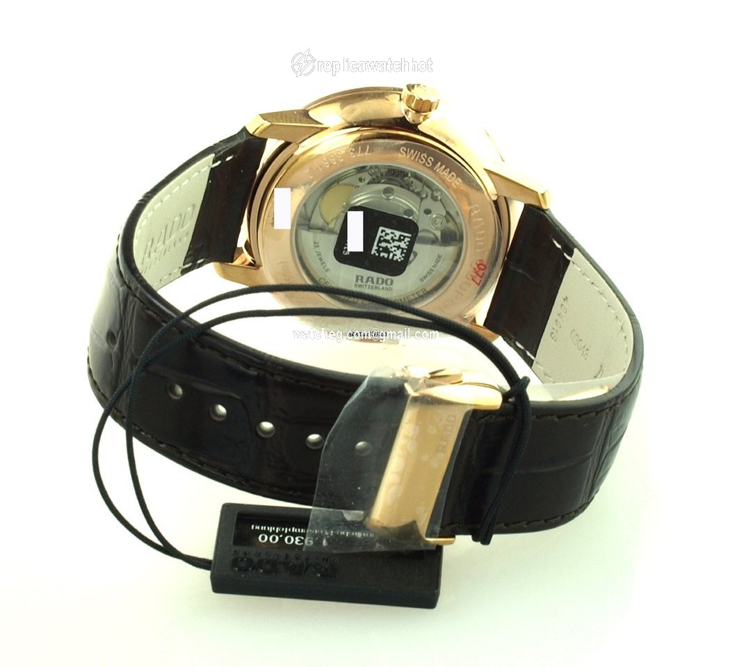 Rado Coupole Mens watch Unisex Automatic Gold Steel R22881025 2