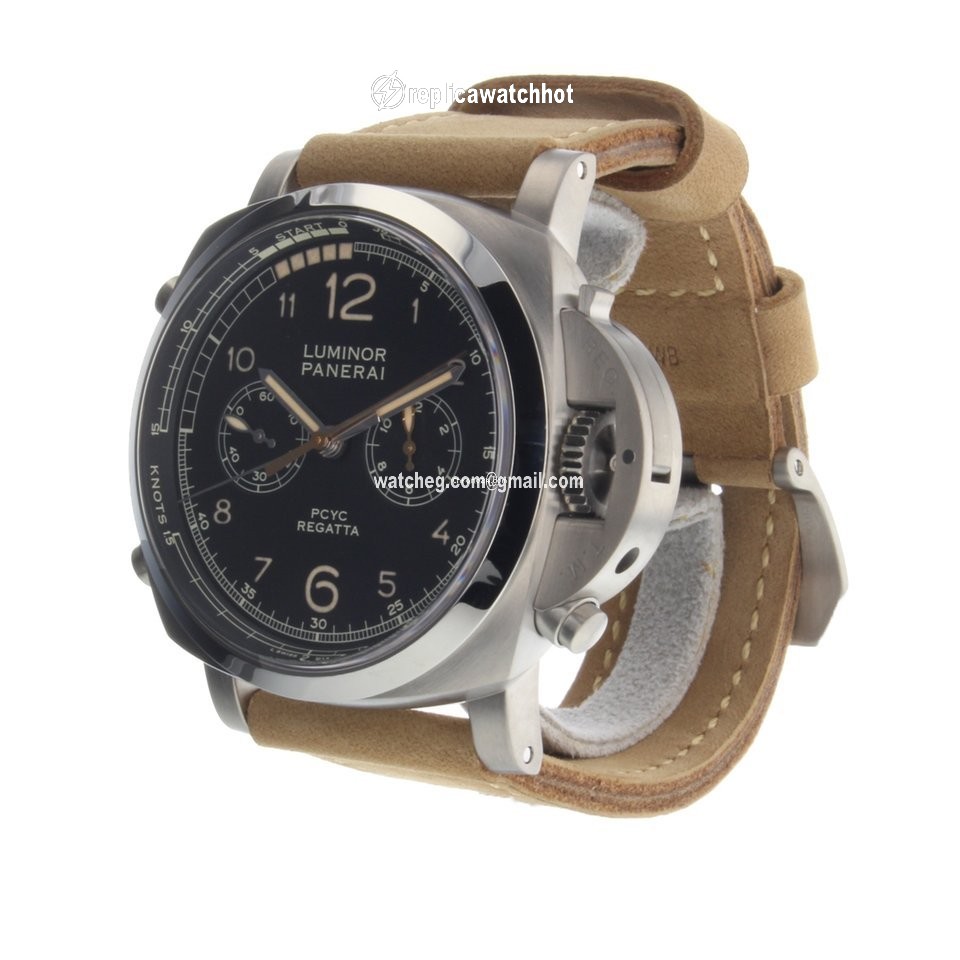 Panerai Luminor 1950 Regatta 3 Days Chrono Flyback Mens watch Unisex Automatic Titanium PAM00652 2