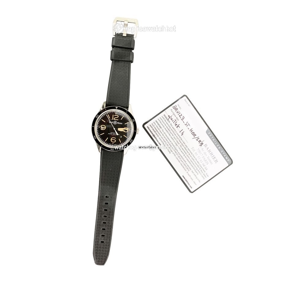 Bell & Ross BR V1 Mens watch Unisex Automatic Steel BRV123-ST-HER SRB 2
