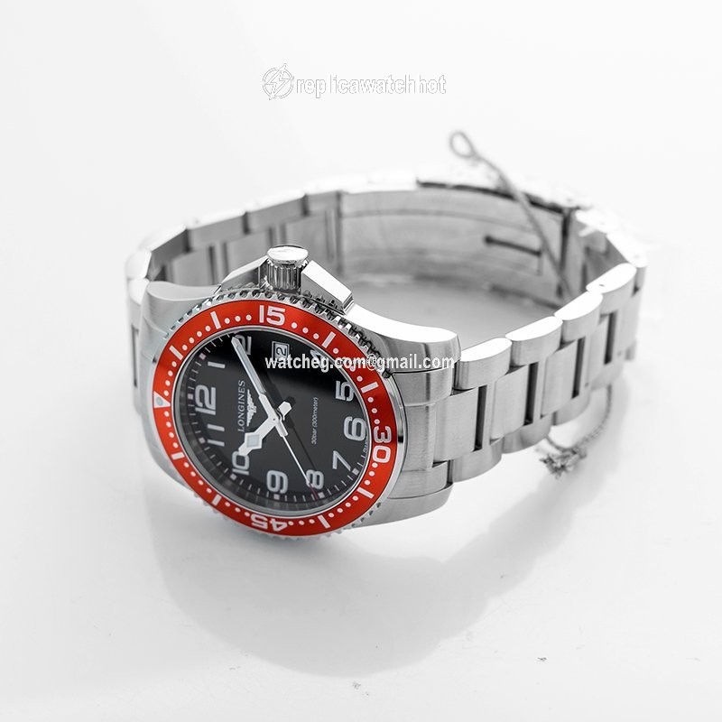 Longines HydroConquest Mens watch Unisex Quartz Steel L36894596 2