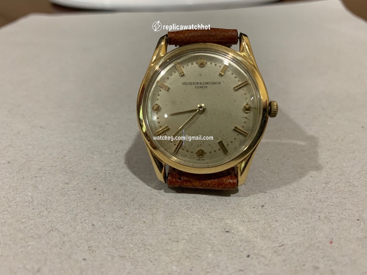 Vacheron Constantin Patrimony Mens watch Unisex Manual winding Yellow gold 6136 2