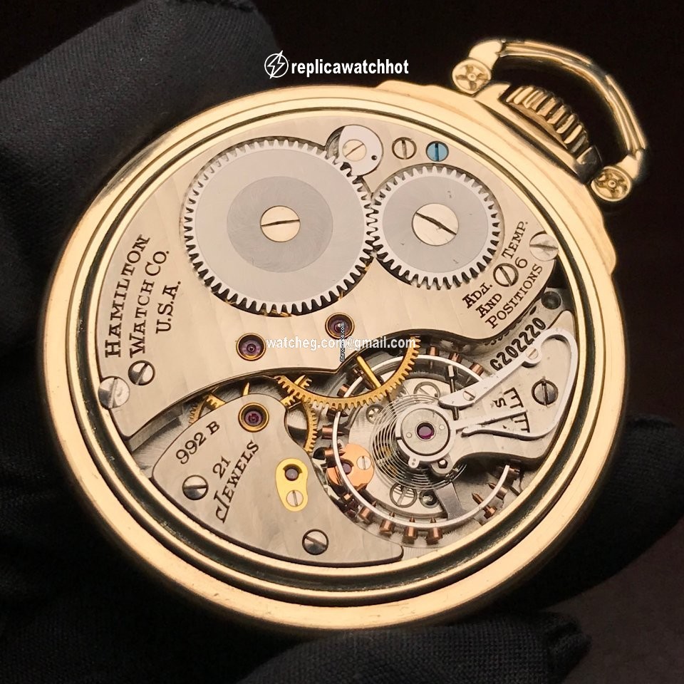 Hamilton Mens watch Unisex Yellow gold k180497 2