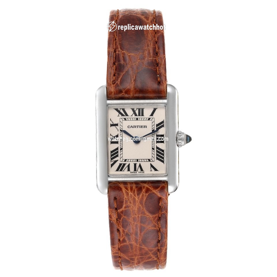 Cartier Tank Louis Cartier Womens watch Quartz White gold W1541056 2