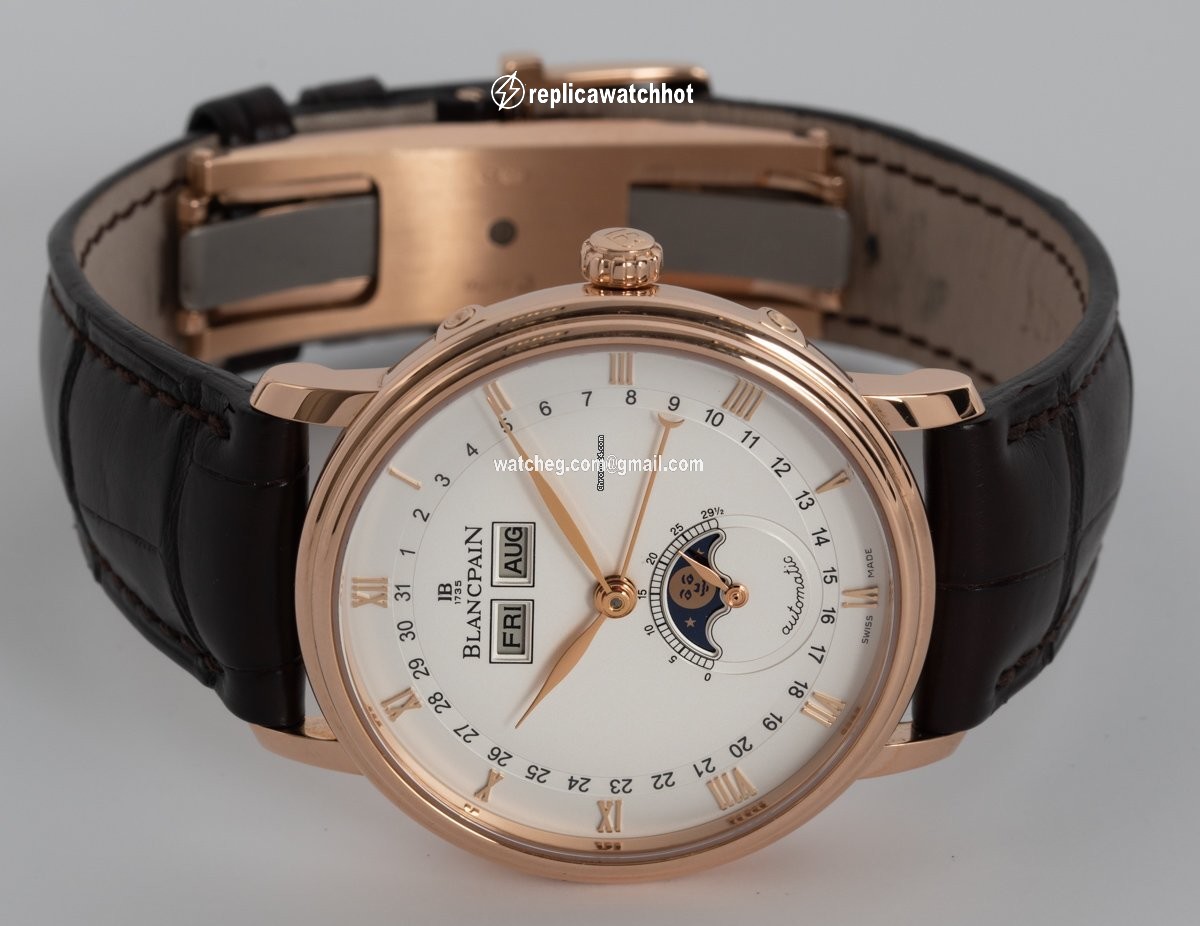 Blancpain Mens watch Unisex Automatic Rose gold 6263-3642-55B 2