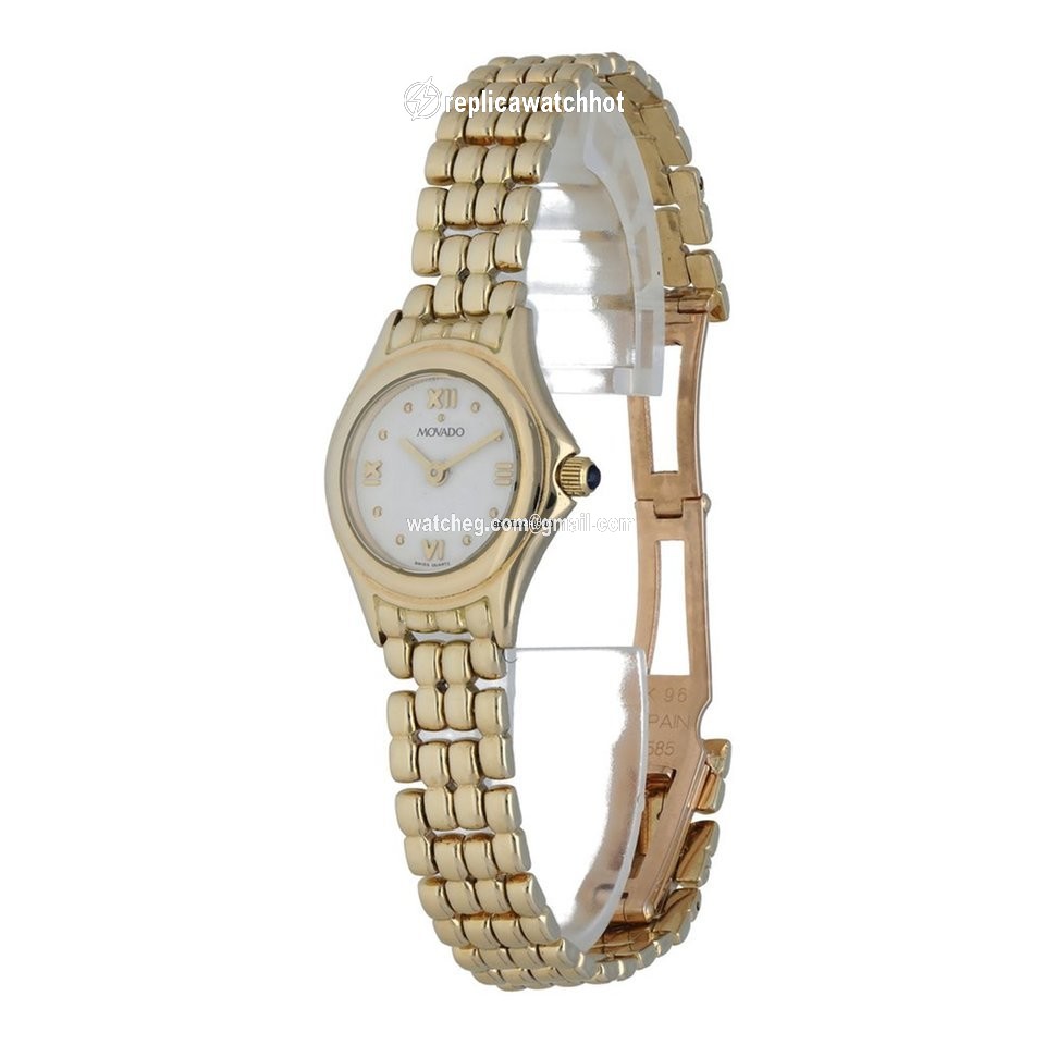 Movado Womens watch Quartz Yellow gold 74259811 2