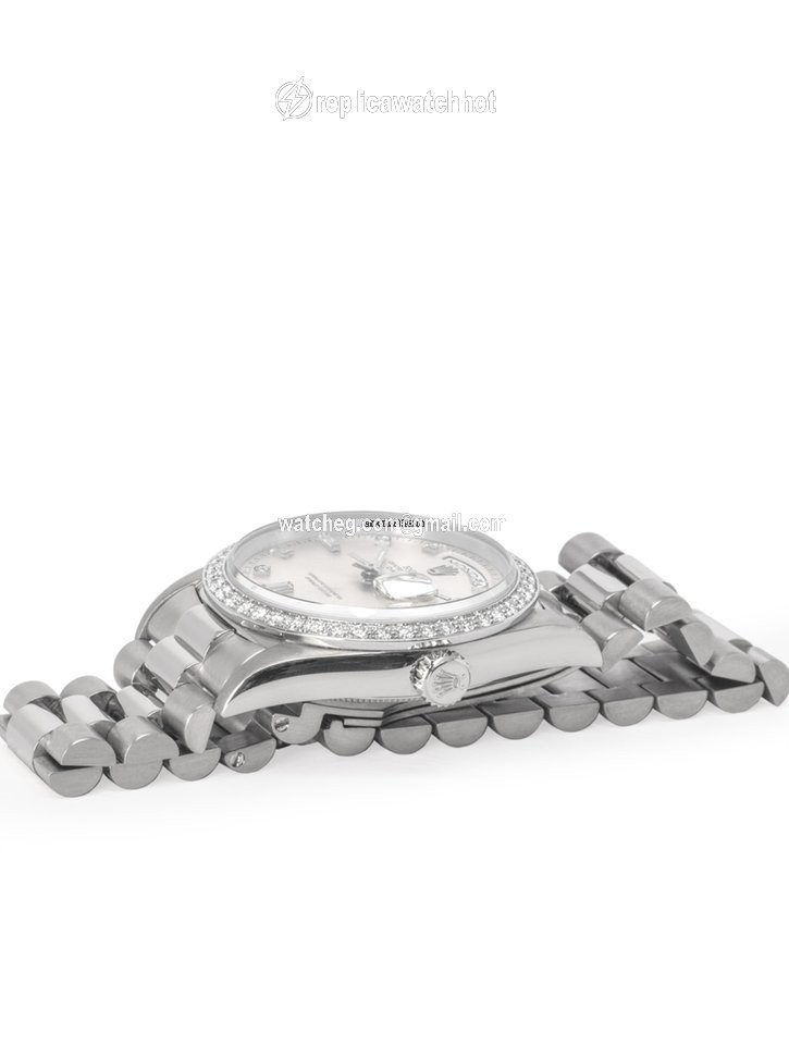 Rolex Day-Date 36 Mens watch Unisex White gold Automatic 18349 2