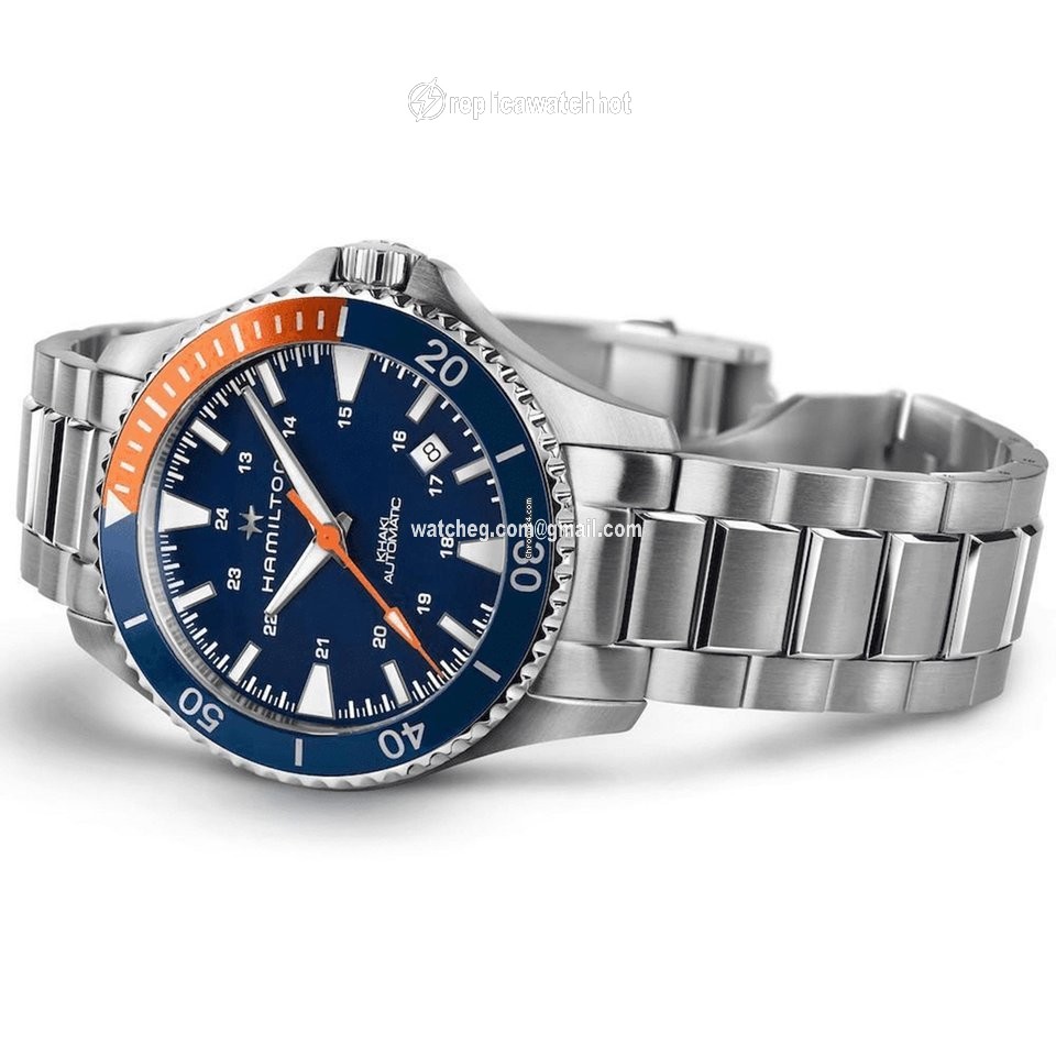 Hamilton Khaki Navy Mens watch Unisex Automatic Steel H82365141 2