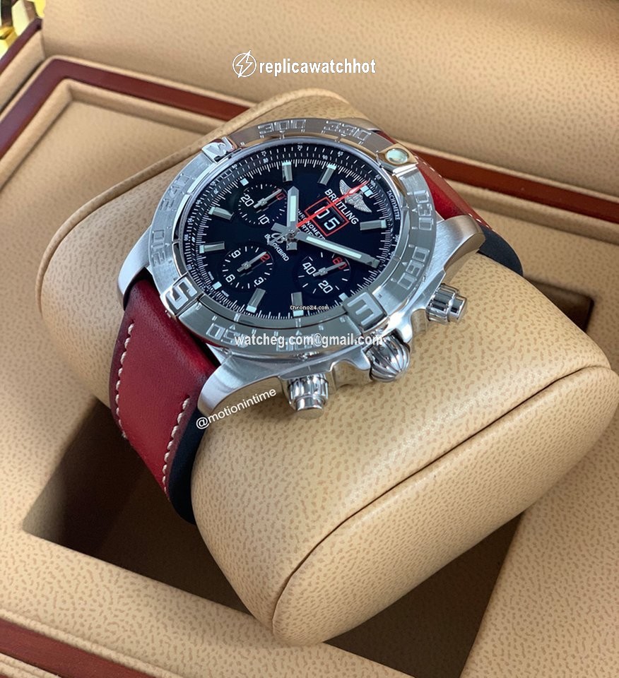 Breitling Blackbird Mens watch Unisex Automatic Steel A4436010 BB71-379A 2