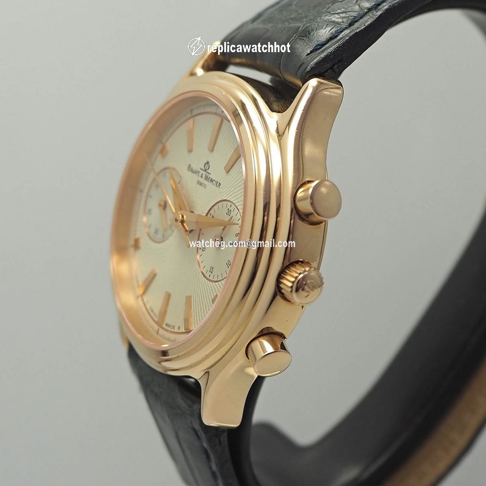 Baume & Mercier Mens watch Unisex Manual winding Rose gold MVO45184 2