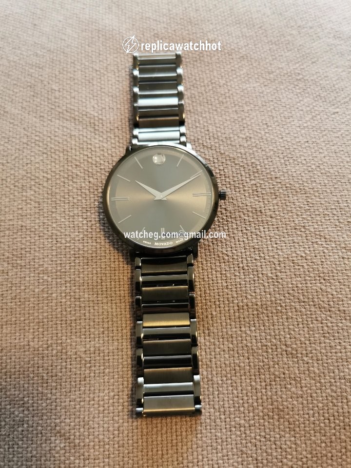 Movado Mens watch Unisex Quartz Steel 607210 2