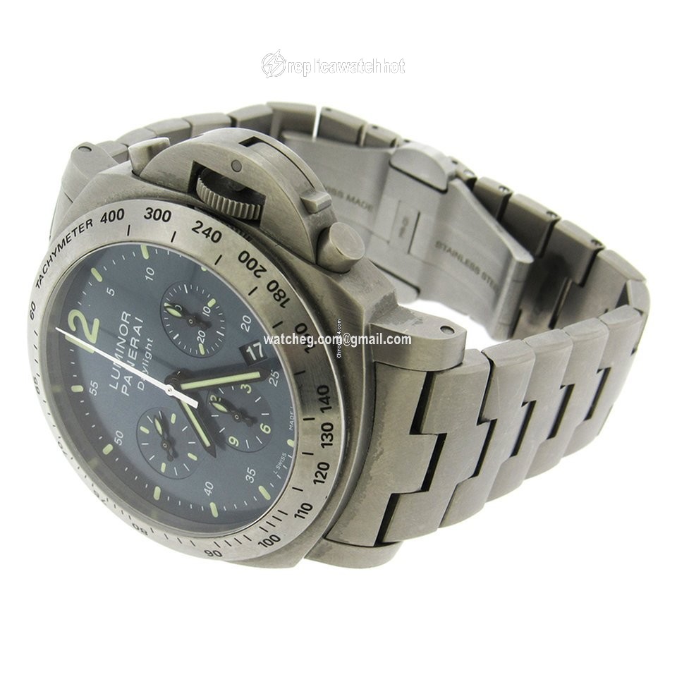 Panerai Luminor Chrono Mens watch Unisex Automatic Titanium OP6779 2