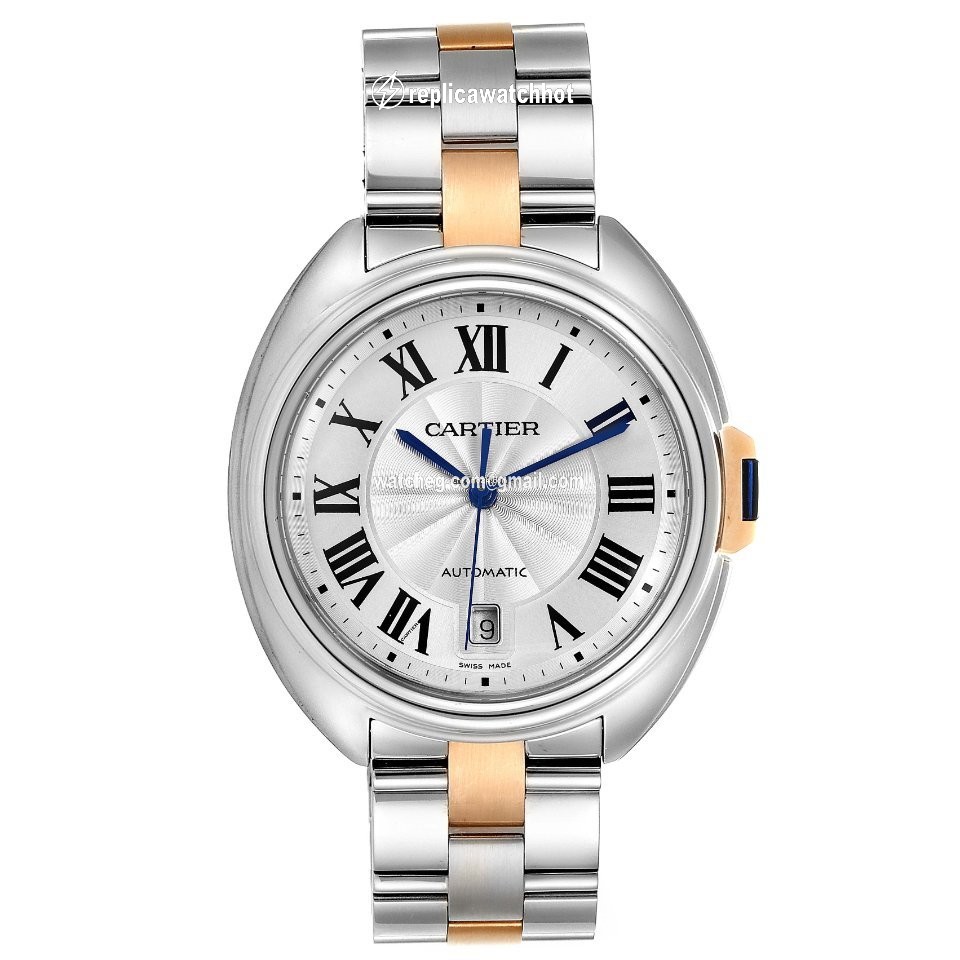 Cartier Cle de Cartier Mens watch Unisex Automatic Gold Steel W2CL0002 2