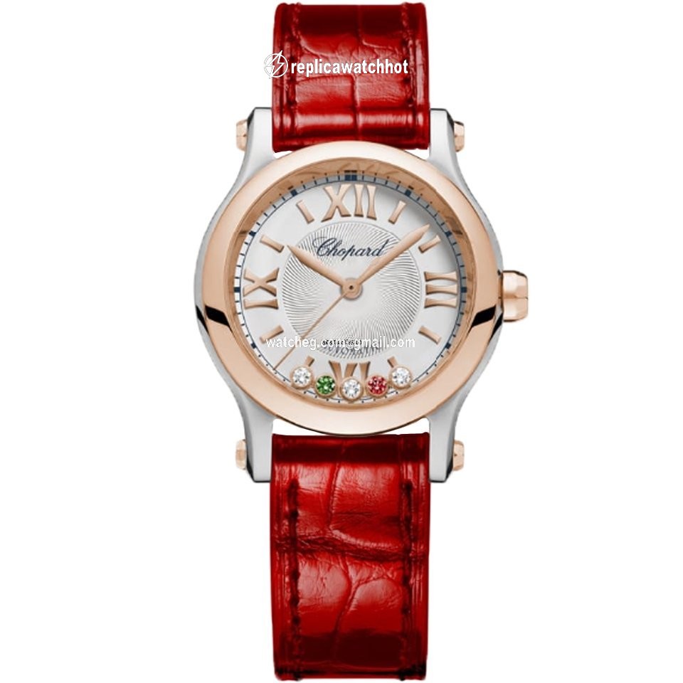 Chopard Happy Sport Womens watch Automatic Gold Steel 278573-6028 2
