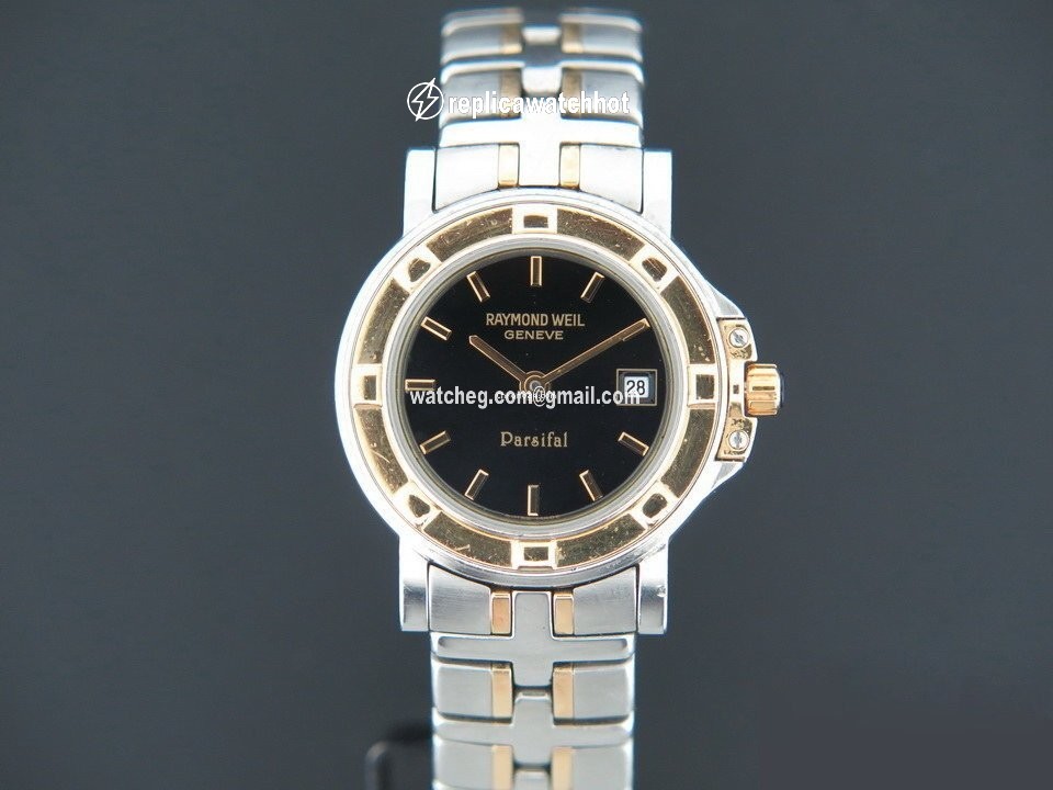 Raymond Weil Parsifal Mens watch Unisex Quartz Gold Steel 9430 2