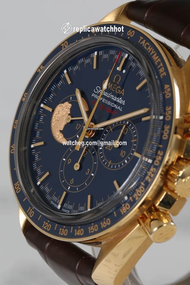 Omega Speedmaster Professional Moonwatch Mens watch Unisex Manual winding Yellow gold 311.63.42.30.03.001 2