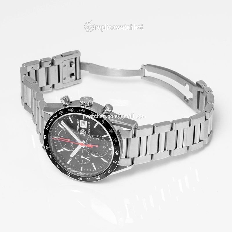 TAG Heuer Carrera Calibre 16 Mens watch Unisex Automatic Steel CV201AM.BA0723 2