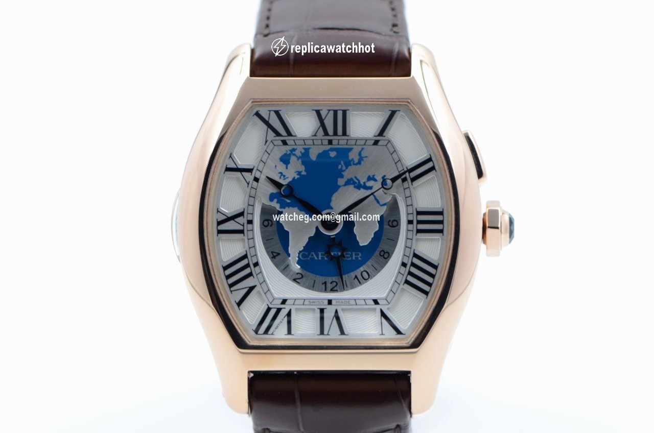 Cartier Tortue Mens watch Unisex Automatic Rose gold W1580049 2