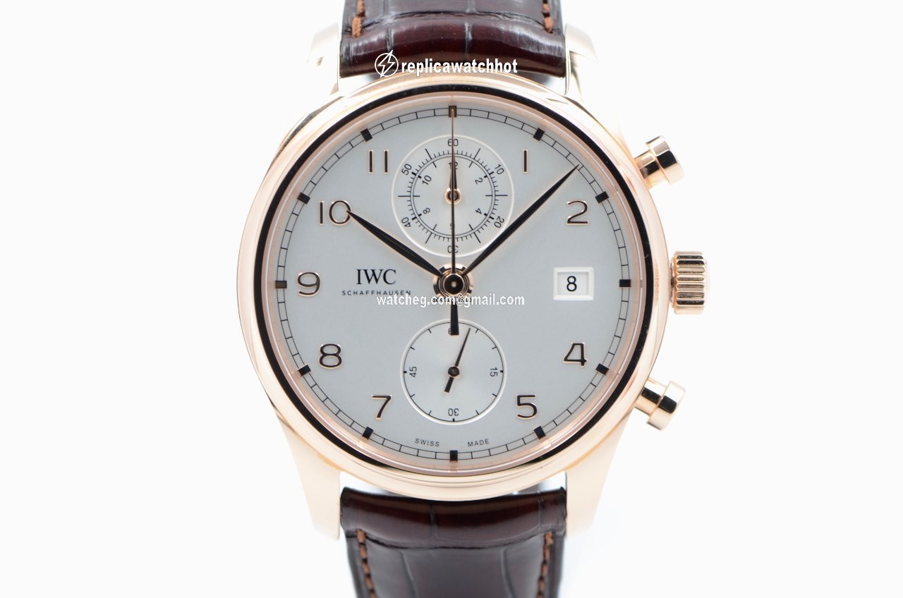 IWC Portuguese Chronograph Mens watch Unisex Automatic Rose gold IW390301 2