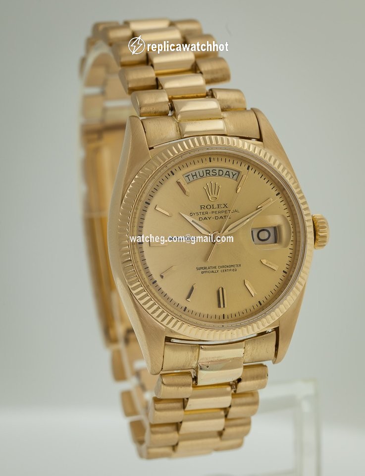 Rolex Day-Date Mens watch Unisex Yellow gold Automatic 6611B 2