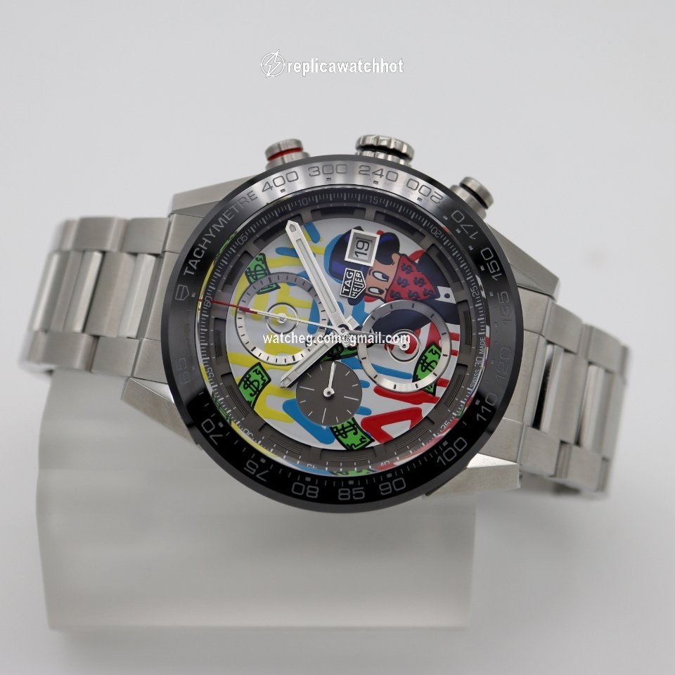 TAG Heuer Carrera Mens watch Unisex Automatic Steel CAR201AA.BA0714 2