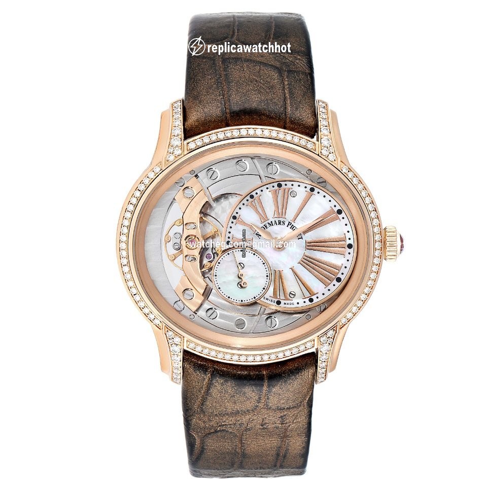 Audemars Piguet Millenary Womens watch Manual winding Rose gold 77247OR.ZZ.1272OR.01 2