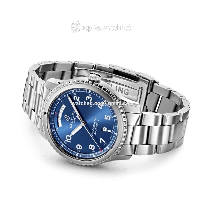 Breitling Aviator 8 Mens watch Unisex Automatic Steel A45330101C1A1 2