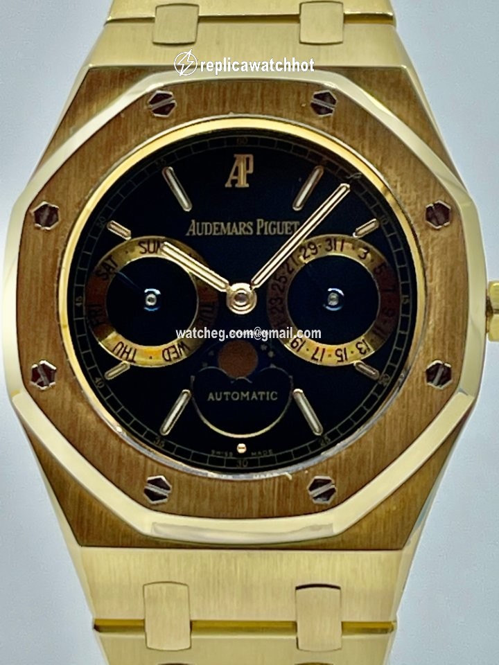 Audemars Piguet Royal Oak Day-Date Mens watch Unisex Automatic Yellow gold 25594BA 2
