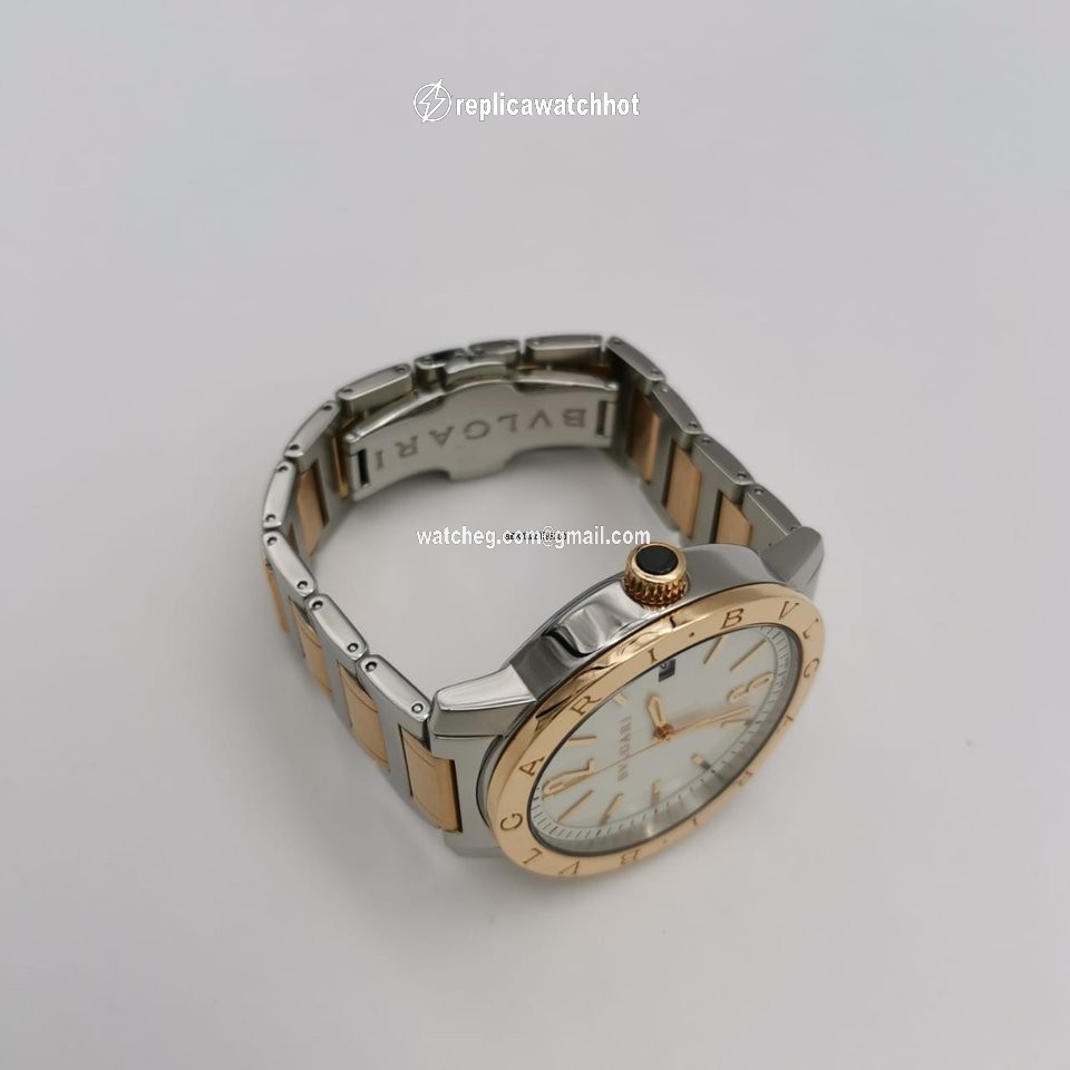 Bulgari Bulgari Mens watch Unisex Automatic Gold Steel BB41SPG 2