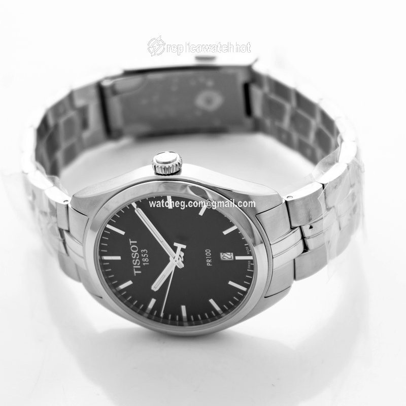 Tissot PR 100 Mens watch Unisex Quartz Steel T101.410.11.051.00 2