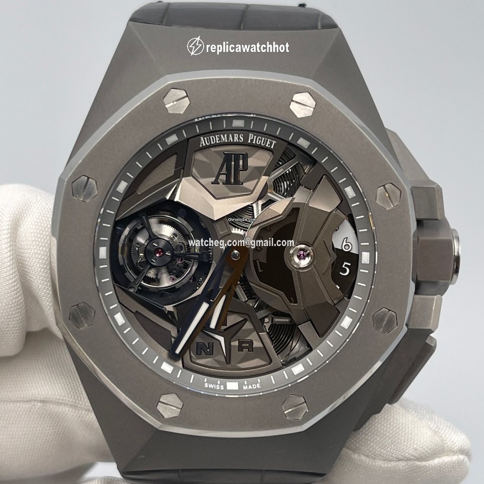 Audemars Piguet Royal Oak Concept Mens watch Unisex Manual winding Titanium 26589TI.GG.D006CA.01 2