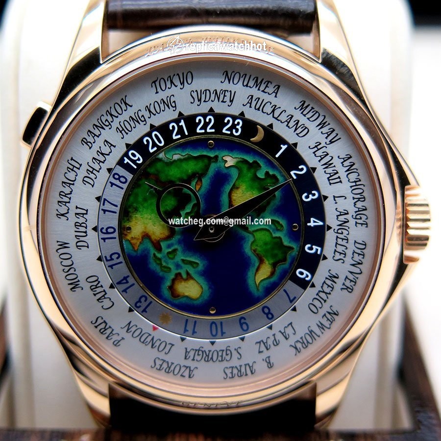 Patek Philippe World Time Mens watch Unisex Automatic Rose gold 5131R-001 2