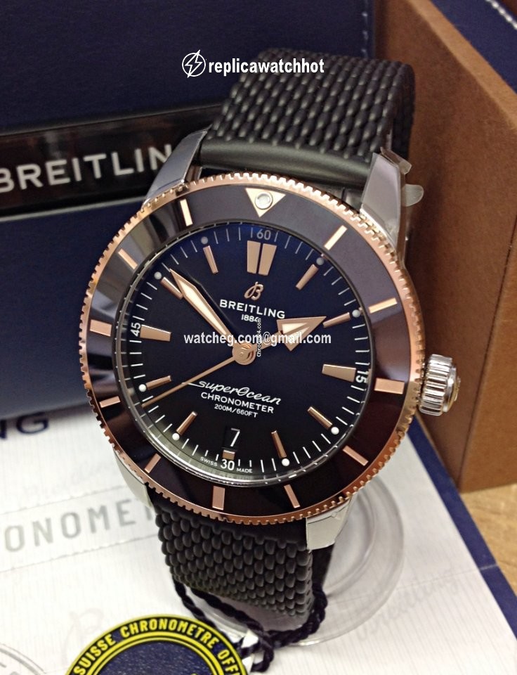 Breitling Superocean Heritage Mens watch Unisex Automatic Gold Steel UB2030121B1S1 2