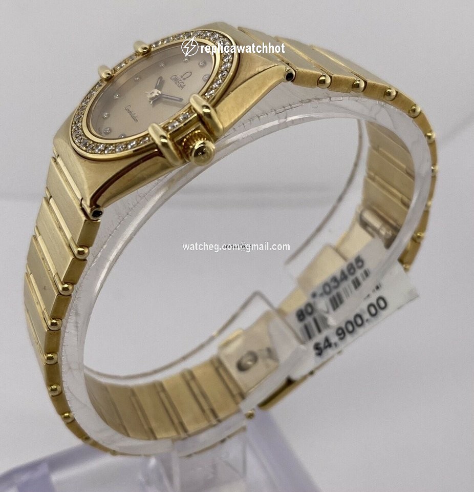 Omega Constellation Ladies Womens watch Quartz Yellow gold 895.1076 2