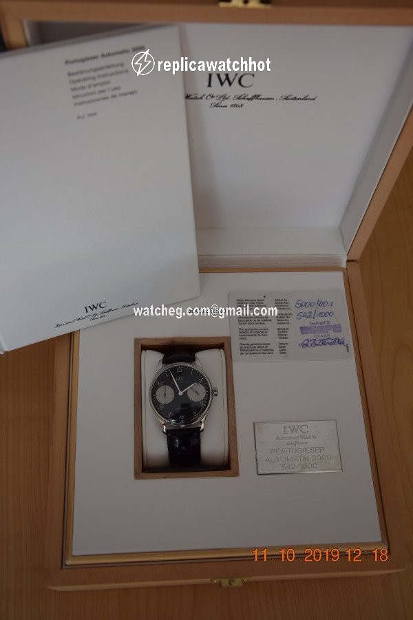 IWC Portuguese Mens watch Unisex Automatic Steel IW 5000 2