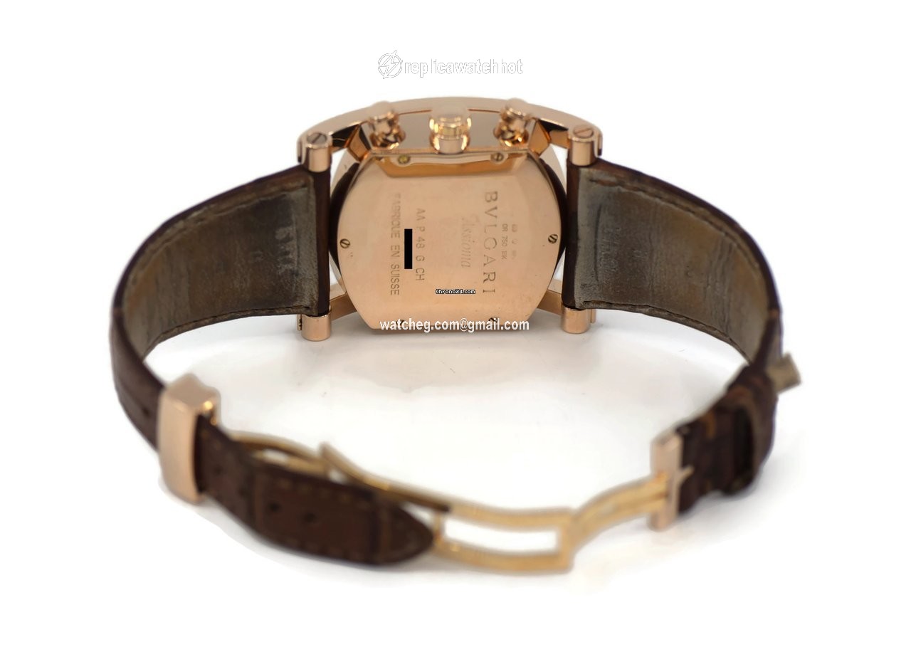 Bulgari Assioma Mens watch Unisex Automatic Rose gold AAP48GCH 2
