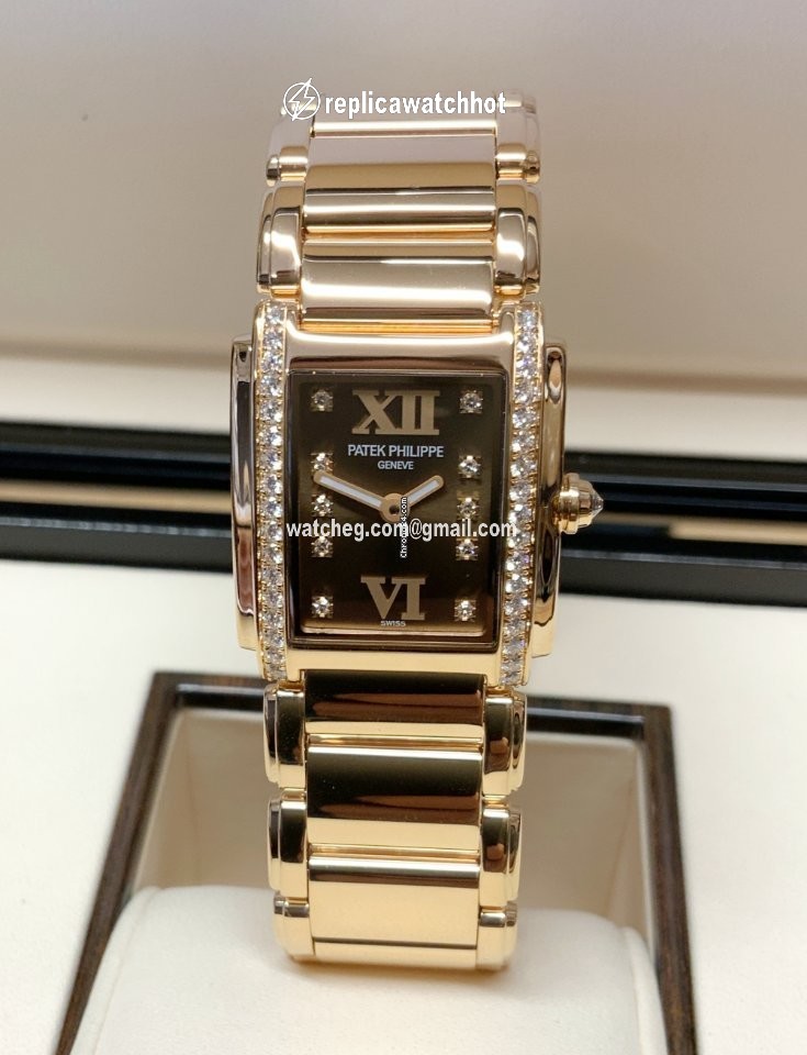 Patek Philippe Twenty~4 Womens watch Quartz Rose gold 4908 11R-010 2