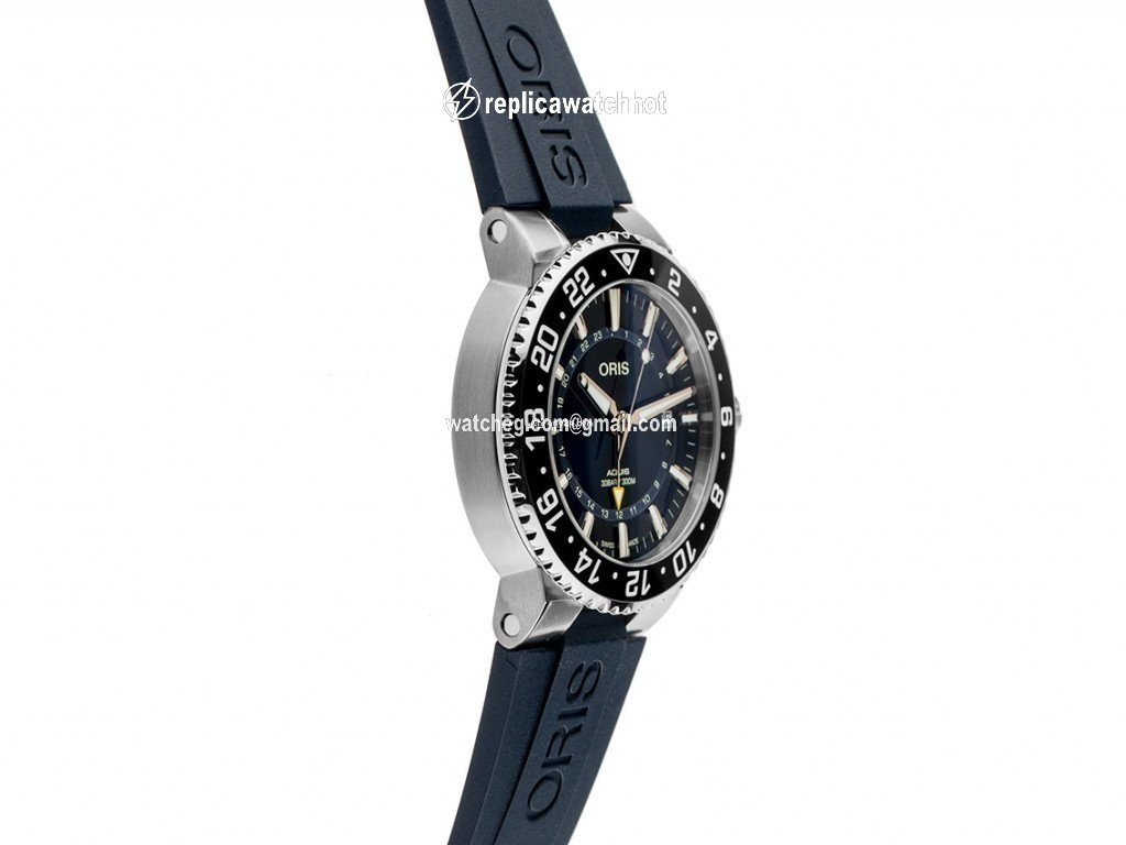 Oris Aquis GMT Date Mens watch Unisex Automatic Steel 01 798 7754 4135 07 4 24 65EB 2