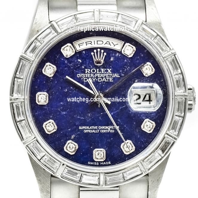 Rolex Day-Date 36 Mens watch Unisex Platinum Automatic 18366 2