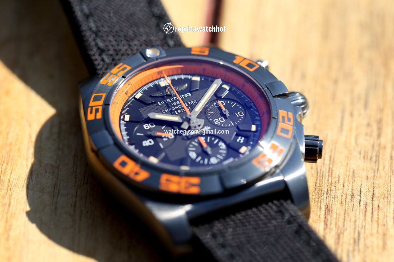 Breitling Chronomat 44 Raven Mens watch Unisex Automatic Steel MB0111C2 BD07 2