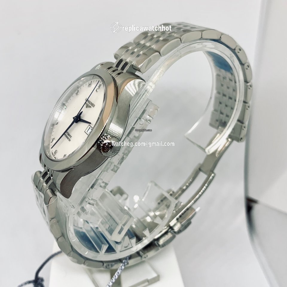 Longines Record Womens watch Automatic Steel L2.321.4.87.6 2