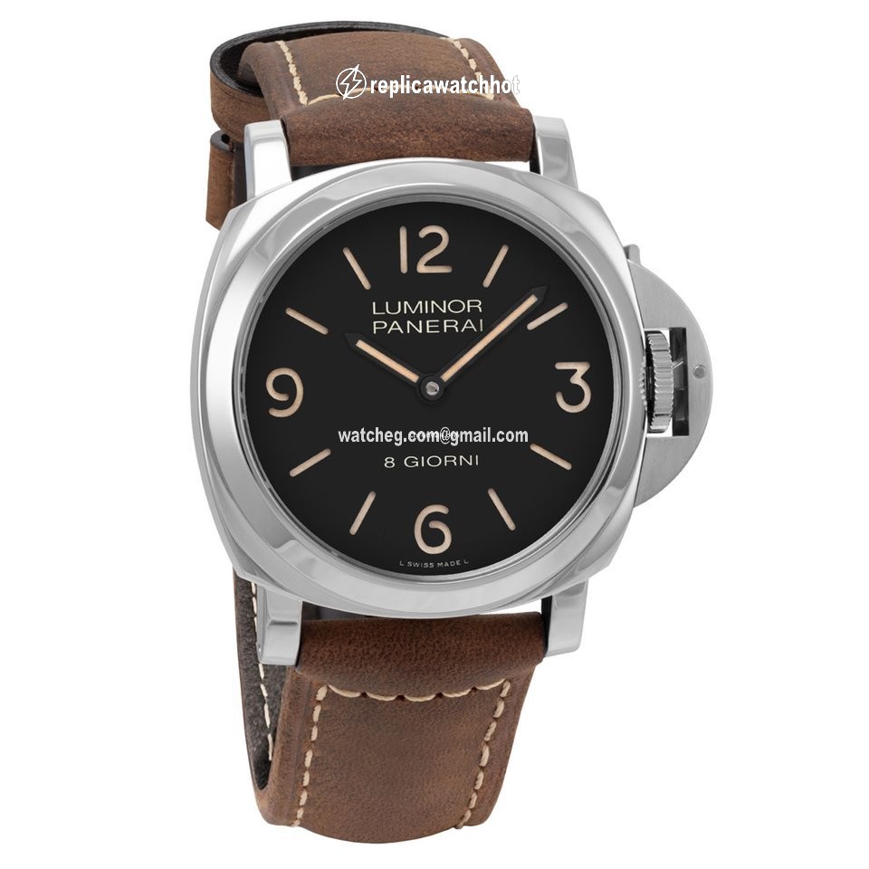 Panerai Luminor Base Mens watch Unisex Manual winding Steel PAM00914 or PAM914 2