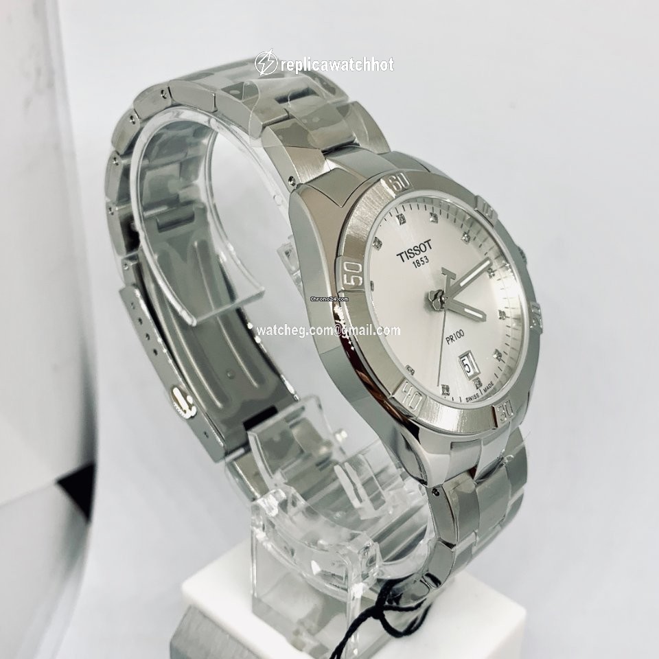 Tissot PR 100 Womens watch Quartz Steel T101.910.11.036.00 2