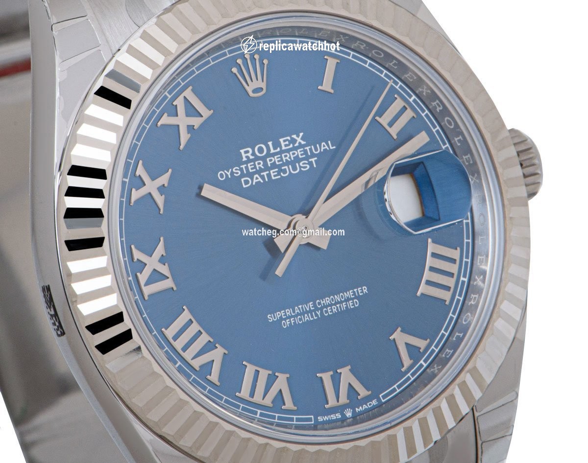 Rolex Datejust 41 Mens watch Unisex Gold Steel Automatic 126334-0026 2