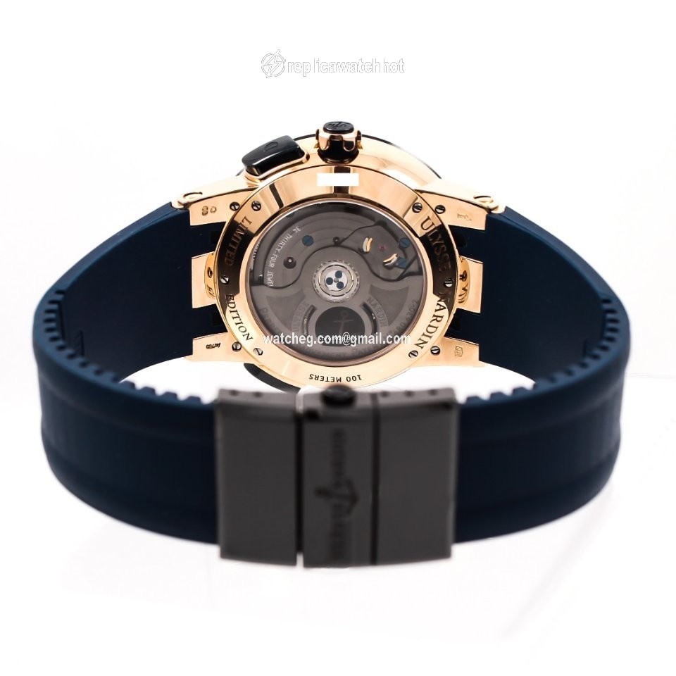 Ulysse Nardin El Toro  Black Toro Mens watch Unisex Automatic Rose gold 326-00-3 BQ 2