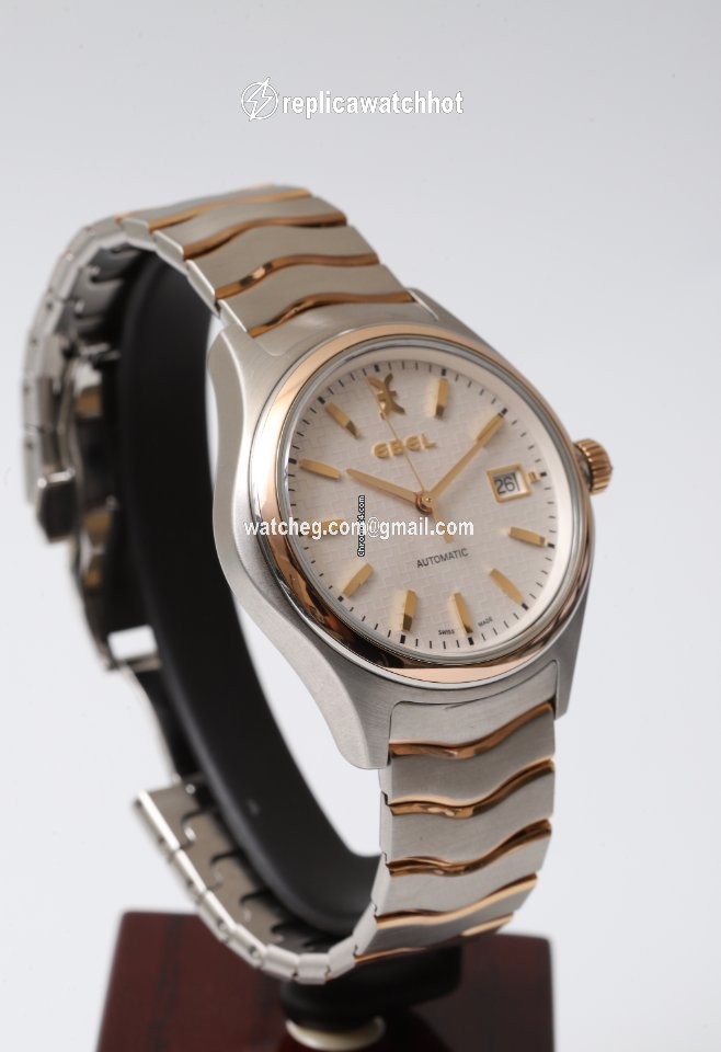 Ebel Wave Mens watch Unisex Automatic Gold Steel 1216204 2