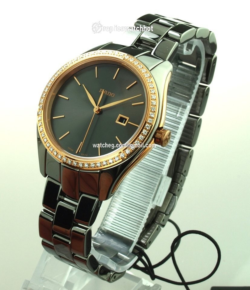 Rado HyperChrome Diamonds Womens watch Quartz Ceramic R32125102 2