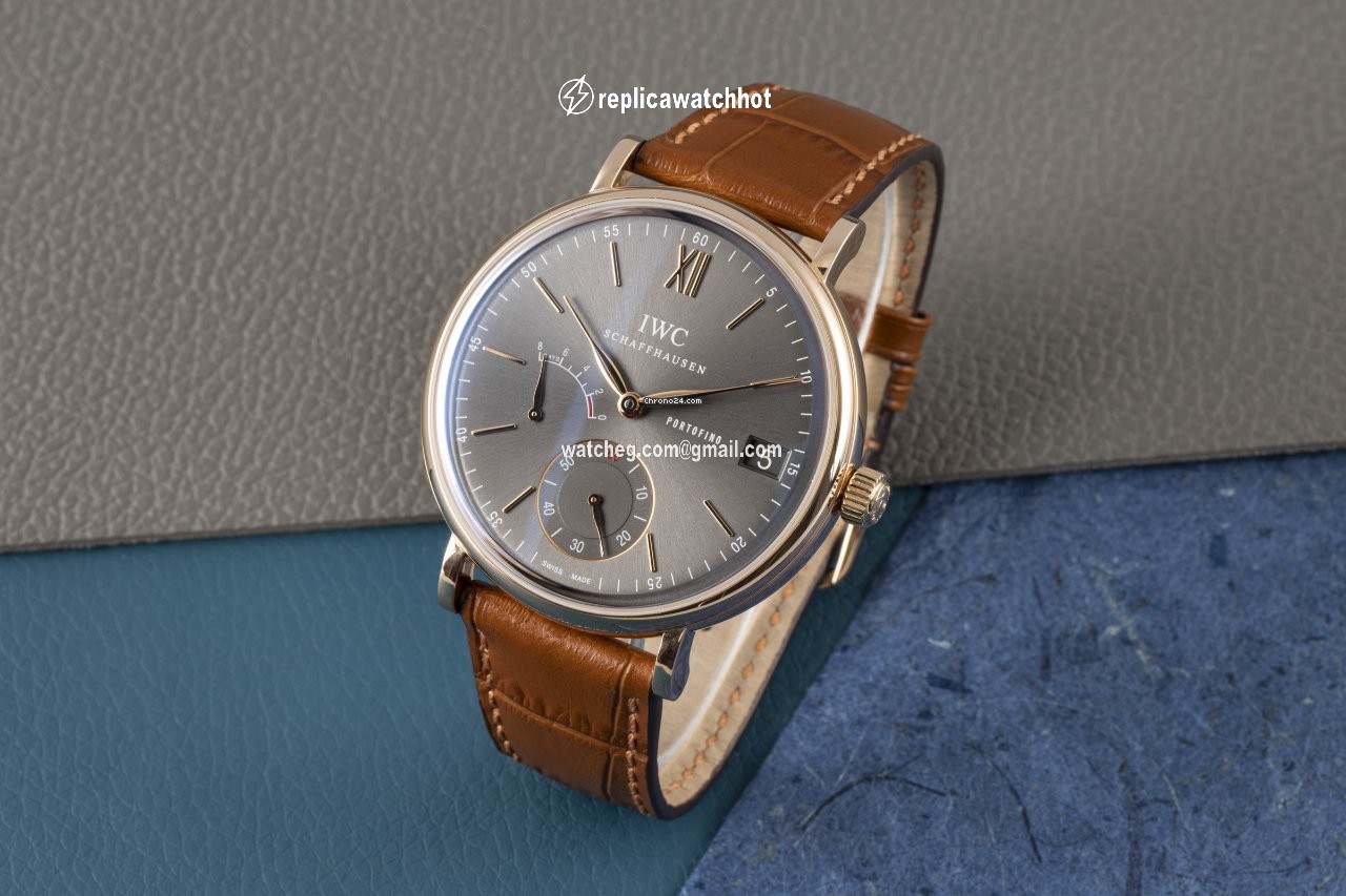 IWC Portofino Hand-Wound Mens watch Unisex Manual winding Red gold 5101 2