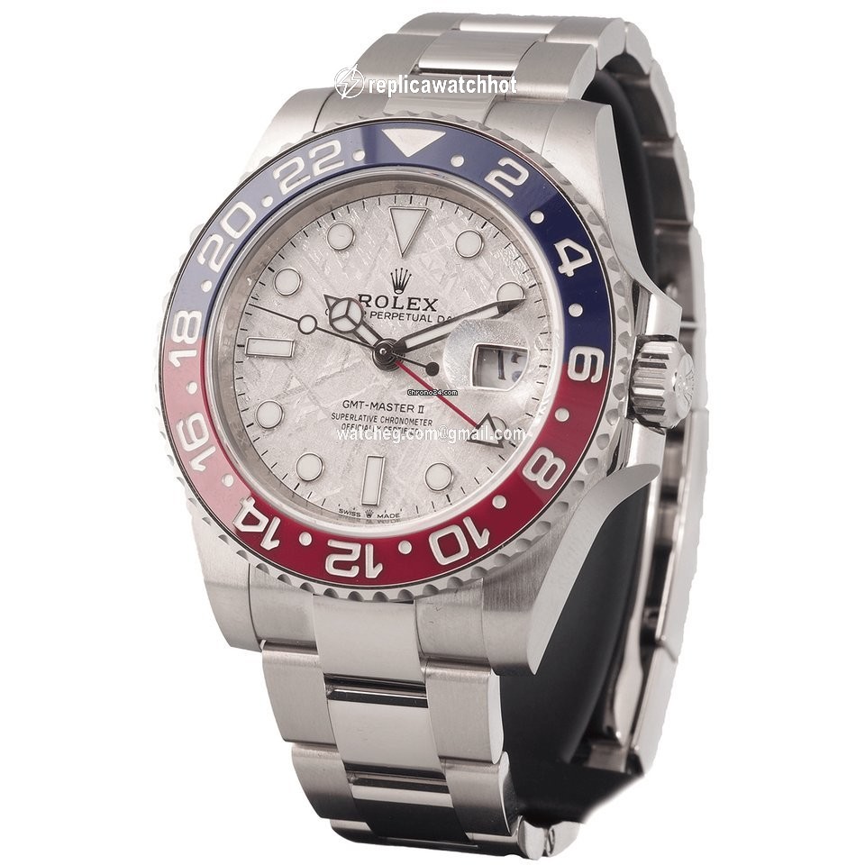 Rolex GMT-Master II Mens watch Unisex White gold Automatic 126719BLRO-0002 2